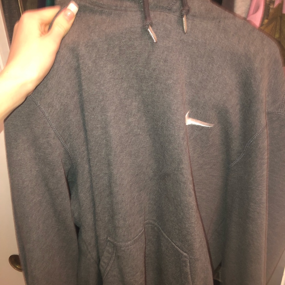 Basic Grey Nike Hoodie